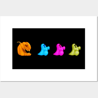 Pac 'O' Lantern Posters and Art